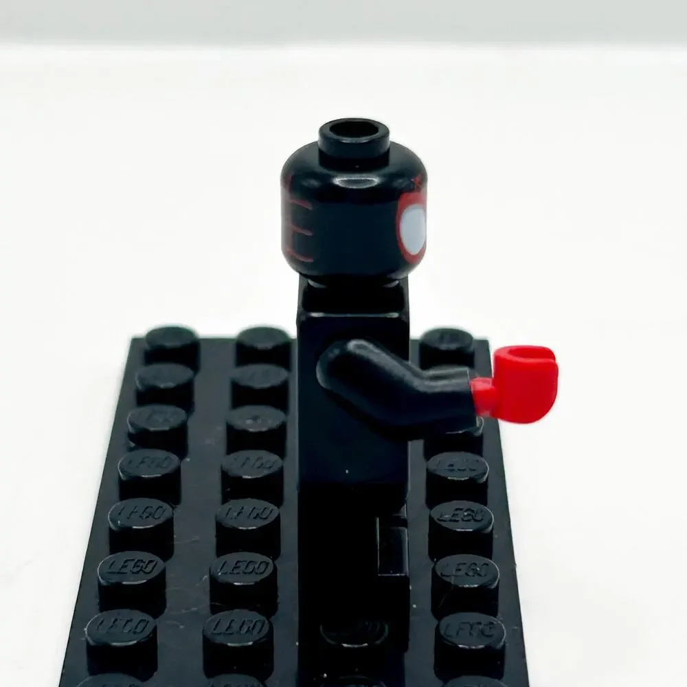 LEGO Marvel Spider-Verse: “Spins” Miles Morales MiniFigure Black Red EUC